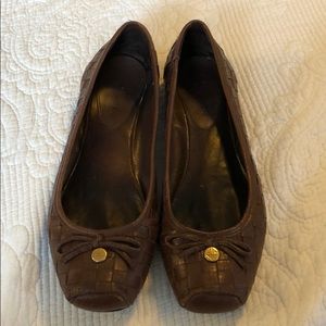 Antonio Melani Leather Flats